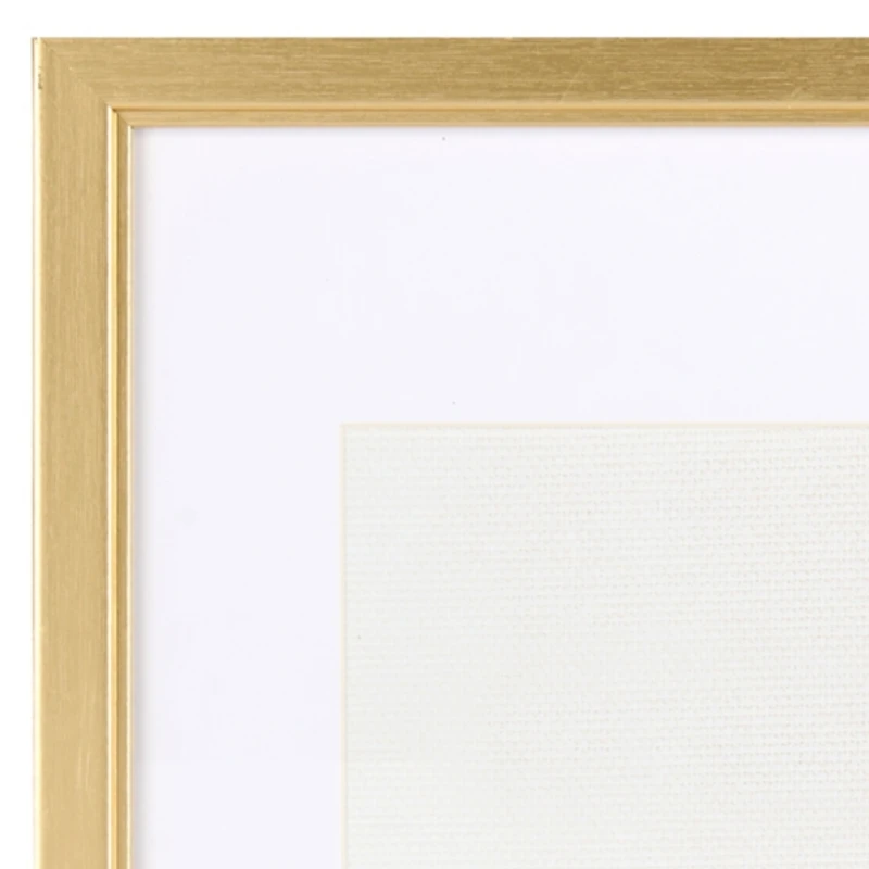 Gold Matted Wall Picture Frames