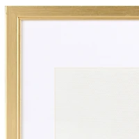 Gold Matted Wall Picture Frames