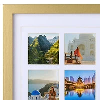 Gold 20-Photo Collage Frame