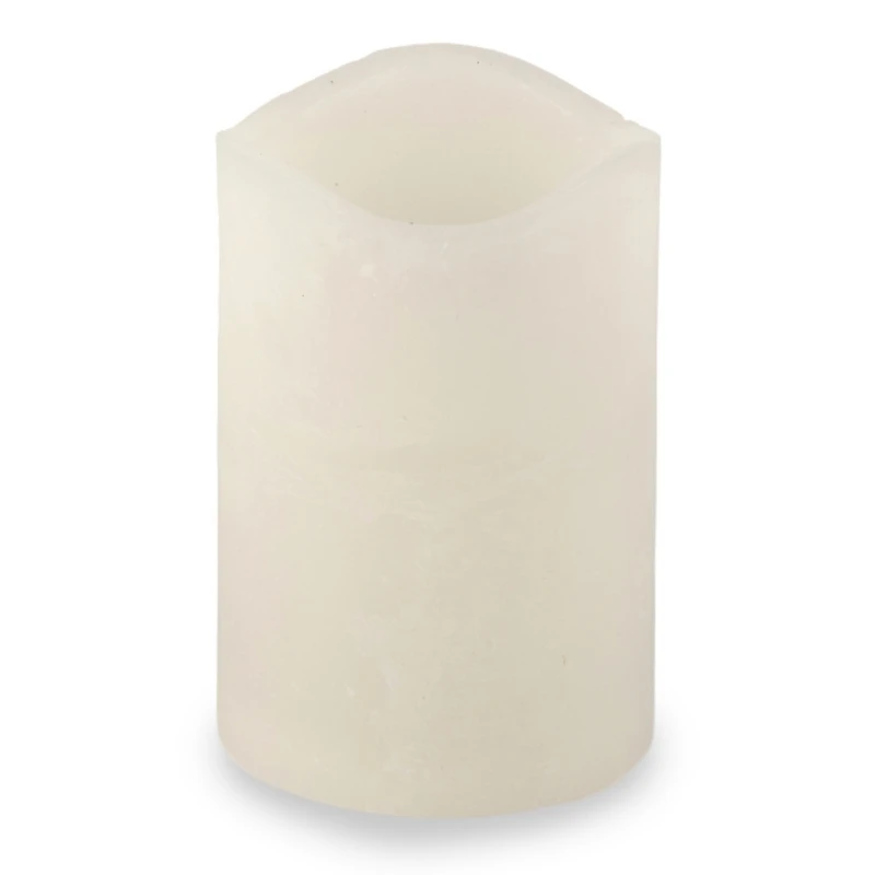Mikasa White LED Pillar Candle