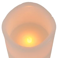 Mikasa White LED Pillar Candle