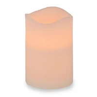 Mikasa White LED Pillar Candle