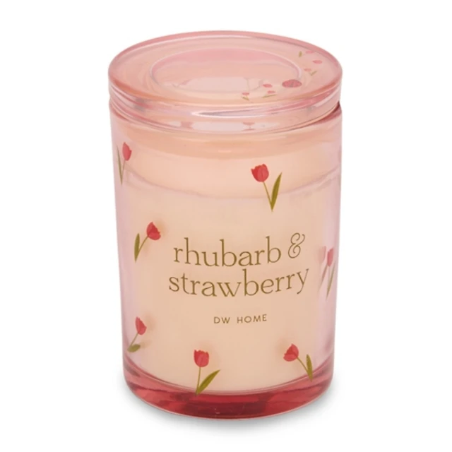 Rhubarb & Strawberry 1-Wick Jar Candle