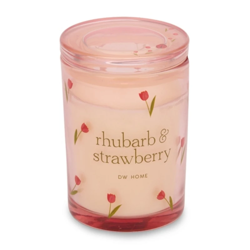 Rhubarb & Strawberry 1-Wick Jar Candle