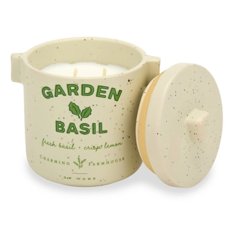 Garden Basil 2-Wick Jar Candle