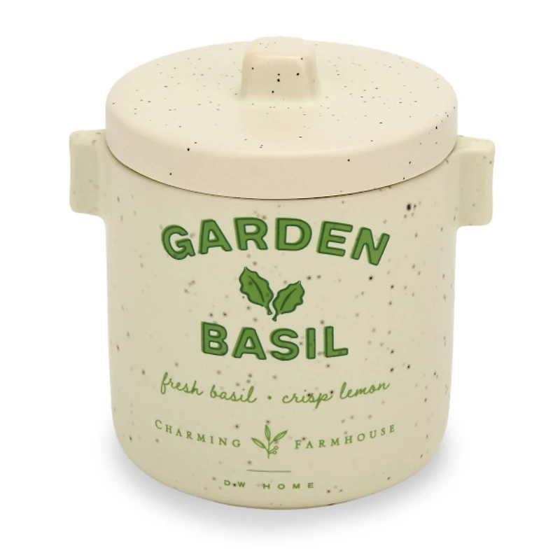 Garden Basil 2-Wick Jar Candle