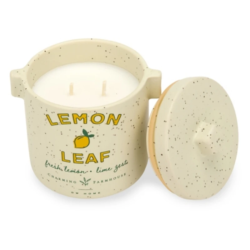 Lemon Leaf 2-Wick Jar Candle