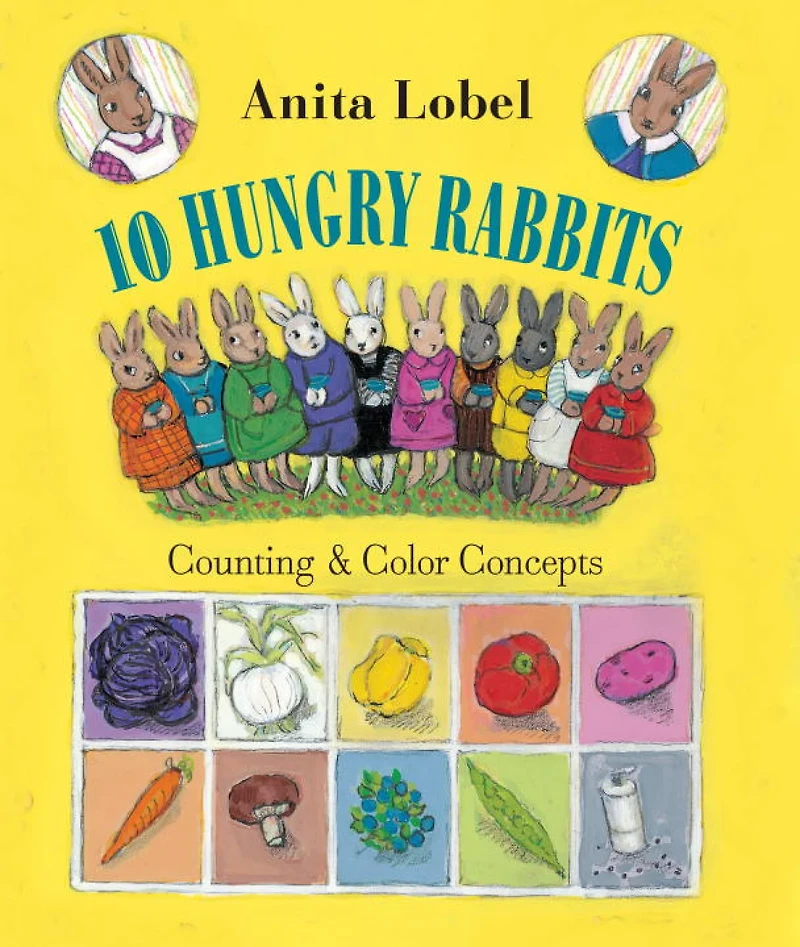 10 Hungry Rabbits : Counting & Color Concepts
