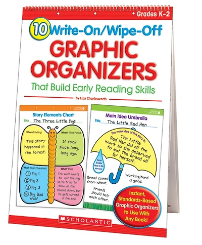 10 Write-On/Wipe-Off Graphic Organizers That Build Early Reading Skills