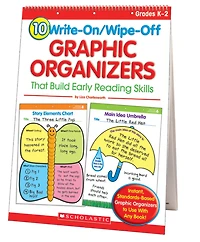 10 Write-On/Wipe-Off Graphic Organizers That Build Early Reading Skills