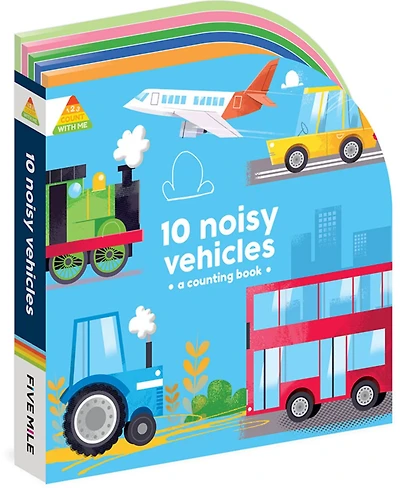 10 Noisy Vehicles : A Counting Book
