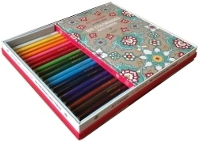 100 coloriages anti-stress : le coffret créatif