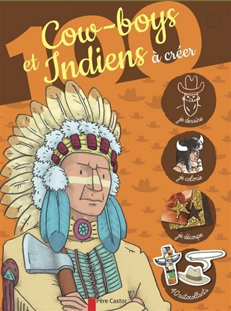 100 cow-boys et Indiens à créer