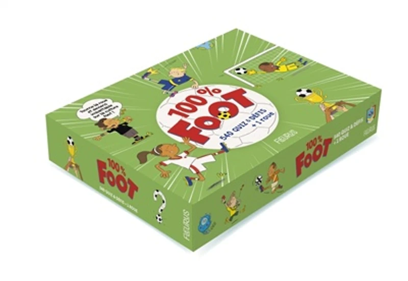 100 % foot : 540 quiz & défis + 1 roue