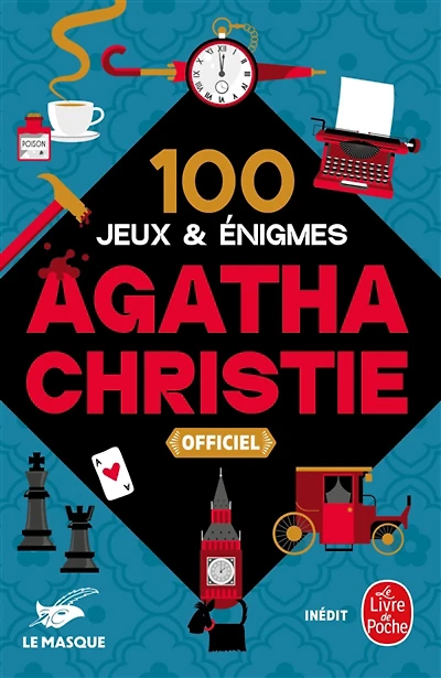100 jeux & énigmes Agatha Christie : officiel