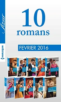 10 romans Azur (no3675 à 3684 - Février 2016)