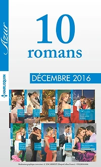 10 romans Azur (no3775 à 3784 - Décembre 2016)