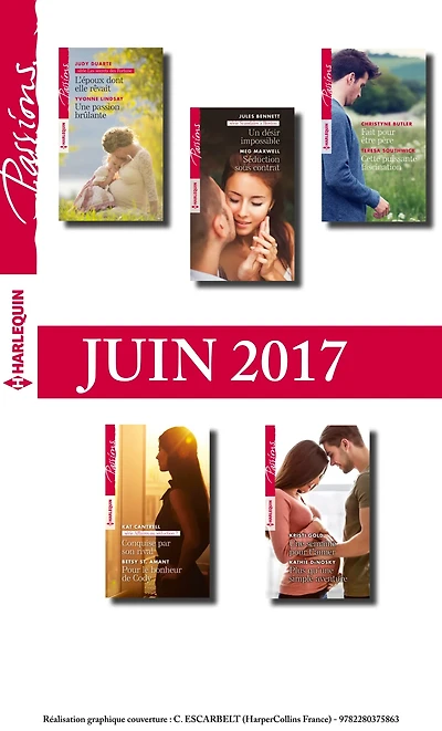 10 romans Passions (n°660 à 664 - Juin 2017)
