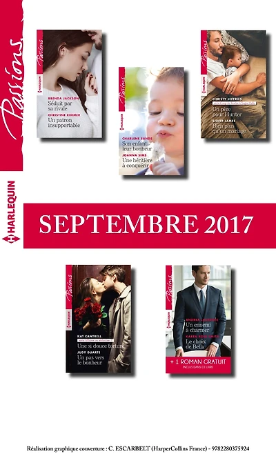 10 romans Passions + 1 gratuit (n°675 à n°679 - Septembre 2017))