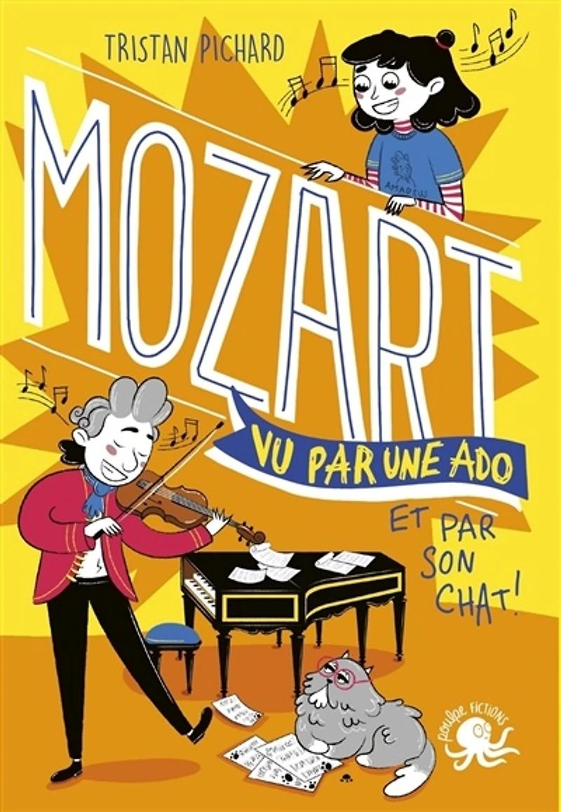 100 % bio : Mozart vu par une ado - et par son chat !