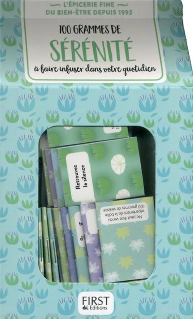 100 grammes de sérénité à faire infuser dans votre quotidien