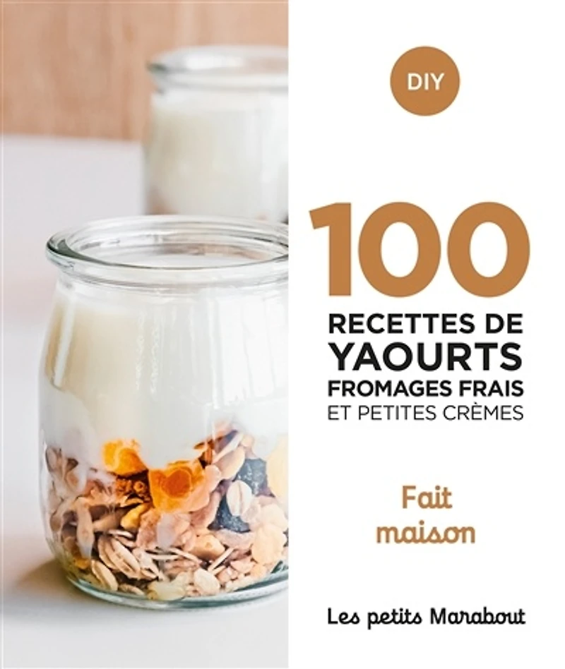 100 recettes de yaourts, fromages frais et petites crèmes : fait maison