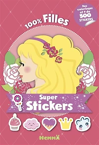 100 % filles : super stickers
