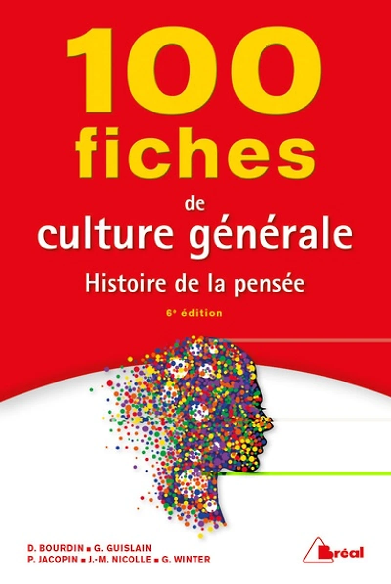 100 fiches de culture générale : histoire de la pensée