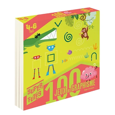 100 jeux de graphisme  : 4-6 ans
