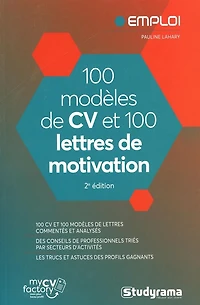 100 modèles de CV et 100 lettres de motivation