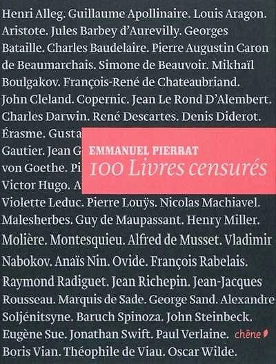 100 livres censurés