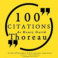 100 citations de Henry David Thoreau