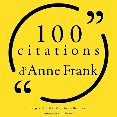100 citations d'Anne Frank