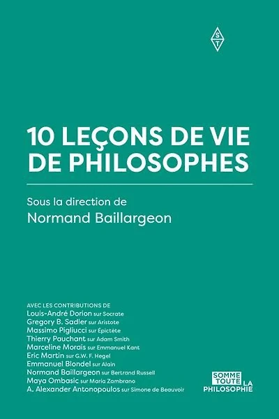 10 leçons de vie de philosophes