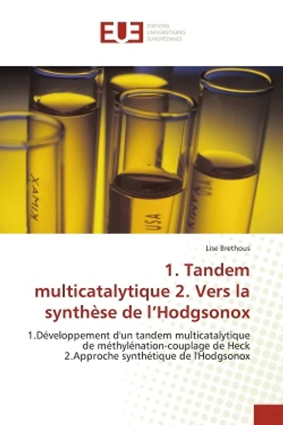 1. Tandem multicatalytique 2. Vers la synthèse de l'Hodgsonox : 1.Développement d'un tandem multicatalytique de méthylénation-couplage de Heck 2.Approche synthétiqu