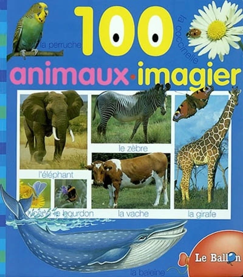 100 animaux : imagier