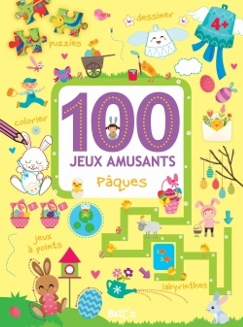 100 jeux amusants : Pâques