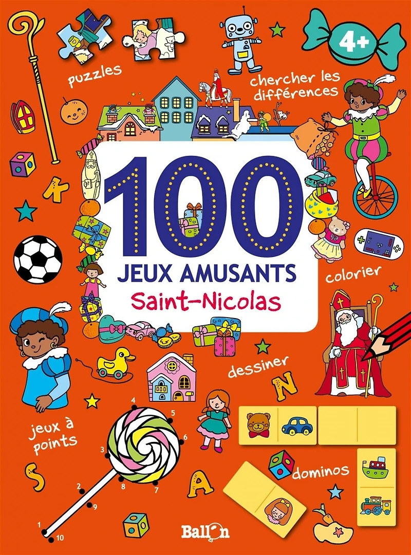 100 jeux amusants : Saint-Nicolas