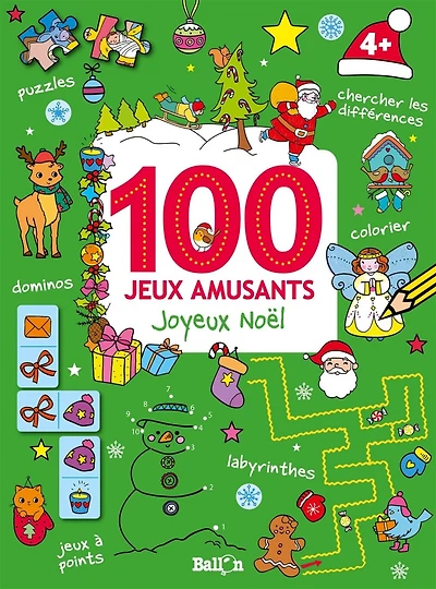 100 jeux amusants : joyeux Noël