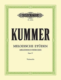 10 Melodious Exercises Op. 57 for Cello : With Preparatory Exercises by Joachim Stutschewsky
