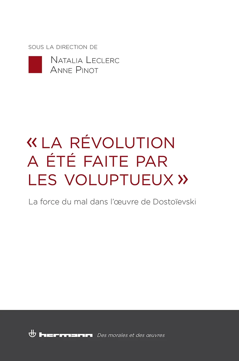 « La Révolution a été faite par les voluptueux »