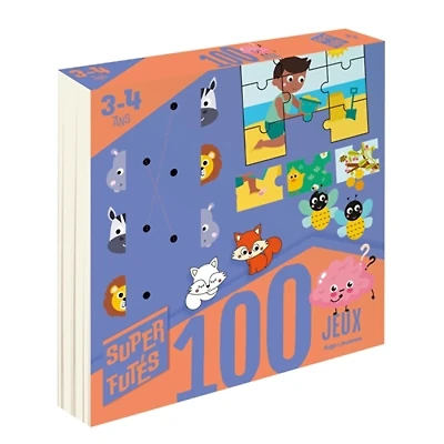 100 jeux pour super futés  : 3-4 ans, petite section