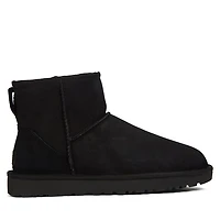 UGG Women's Classic Mini Winter Boots Black, Leather