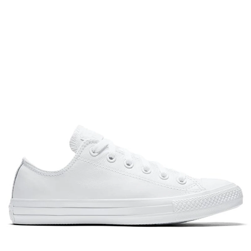 Converse Chuck Taylor All Star Mono Leather Sneakers White, Womens / Mens