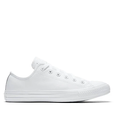 Converse Chuck Taylor All Star Mono Leather Sneakers White, Womens / Mens