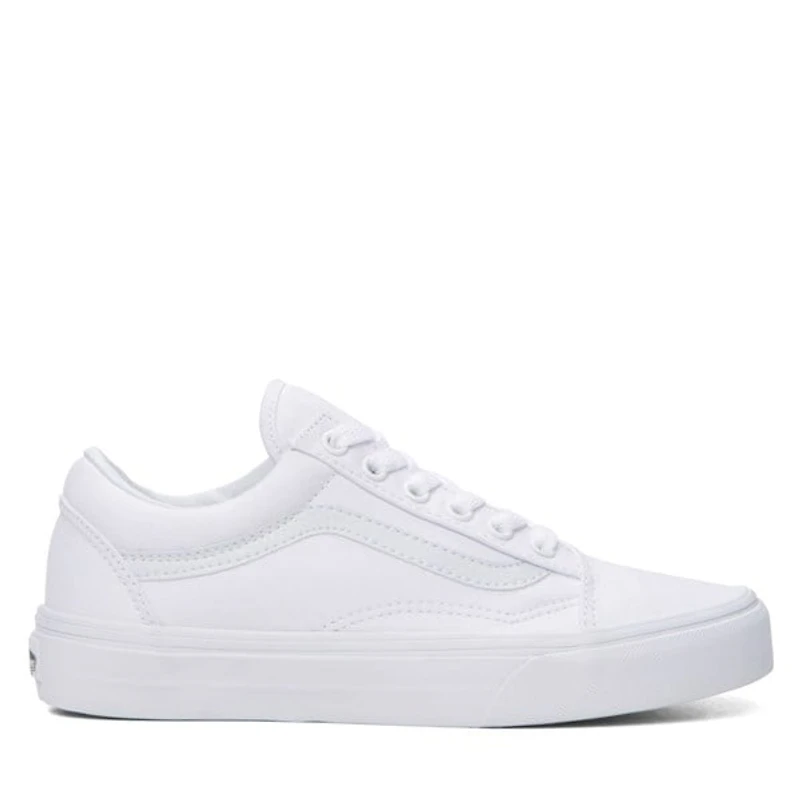 Vans Old Skool Sneakers White, Womens / Mens Canvas