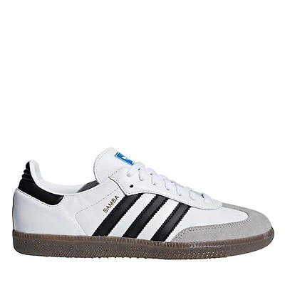 adidas Samba OG Sneakers White Black, Womens / Mens Leather