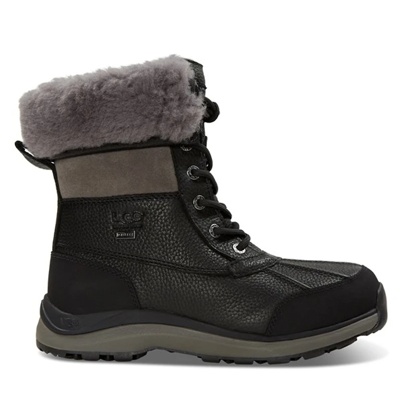 UGG Women's Adirondack Winter Waterproof Boots Black, Leather