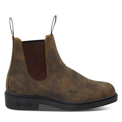 Blundstone 1306 Chisel Toe Chelsea Boots Rustic Brown, Womens / Mens Aus Leather