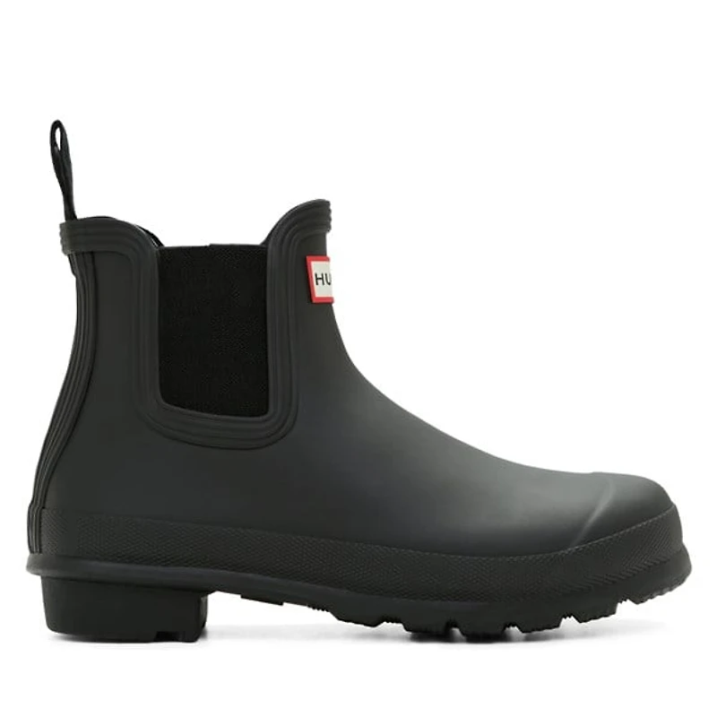 Hunter Women's Original Chelsea Waterproof Boots in Black, Size 5, Nylon